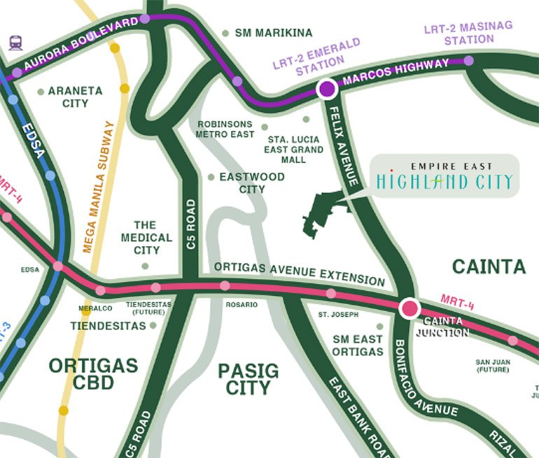 Empire East Highland City in Pasig City by Empire East
